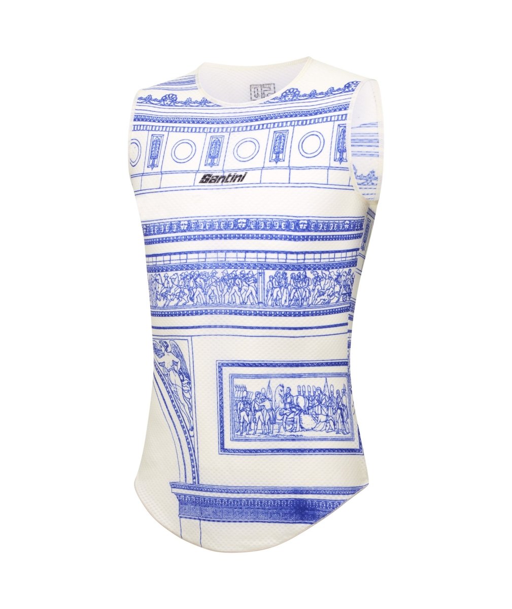 Santini TDF Arrivee Arc De Triomphe Baselayer | The Bike Affair