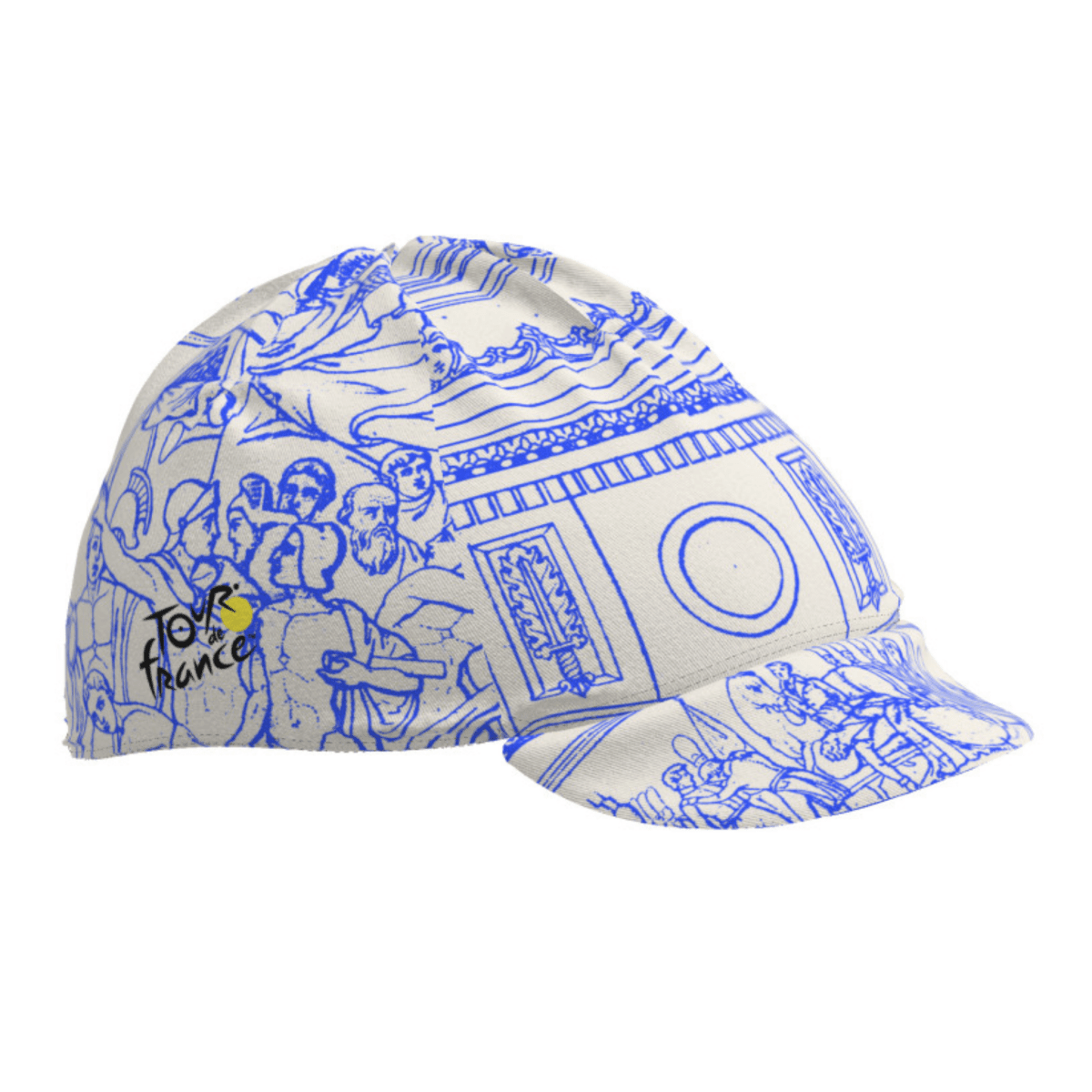 Santini TDF Arrivee Arc de Triomphe Cycling Cap | The Bike Affair