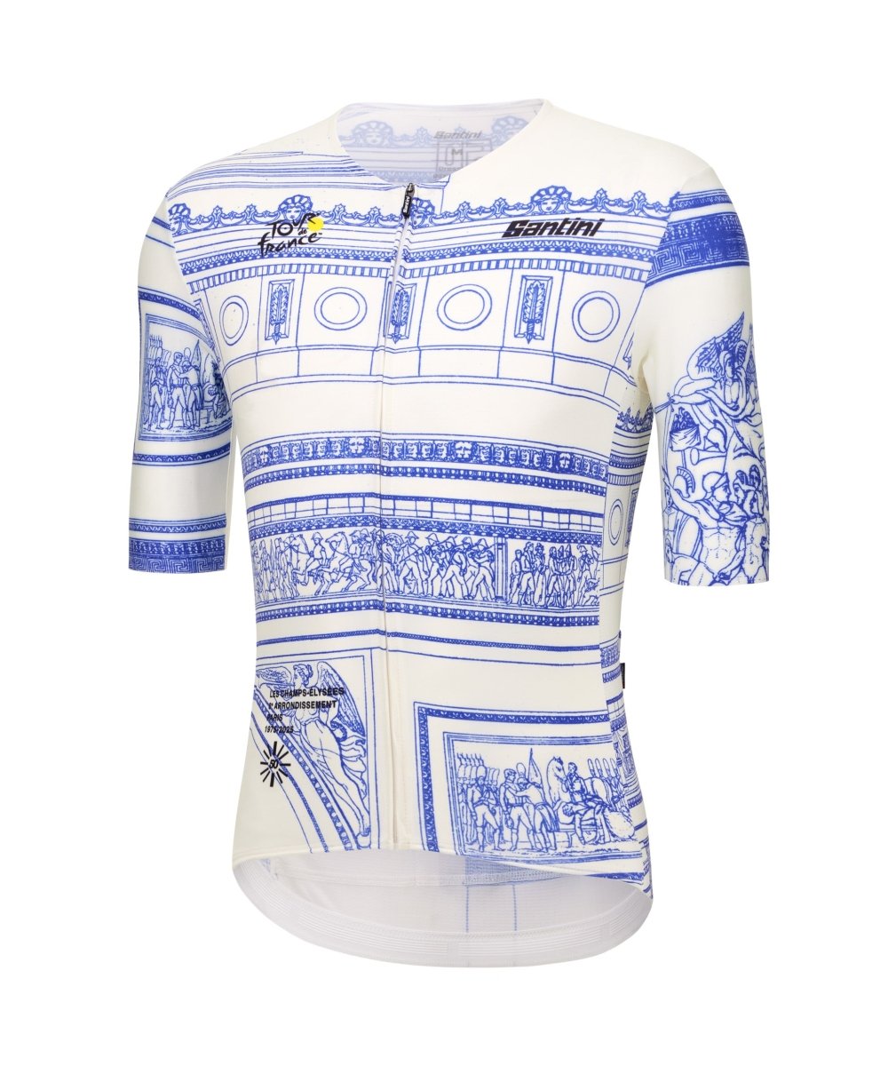 Santini TDF Arrivee Arc De Triomphe Unisex Jersey | The Bike Affair