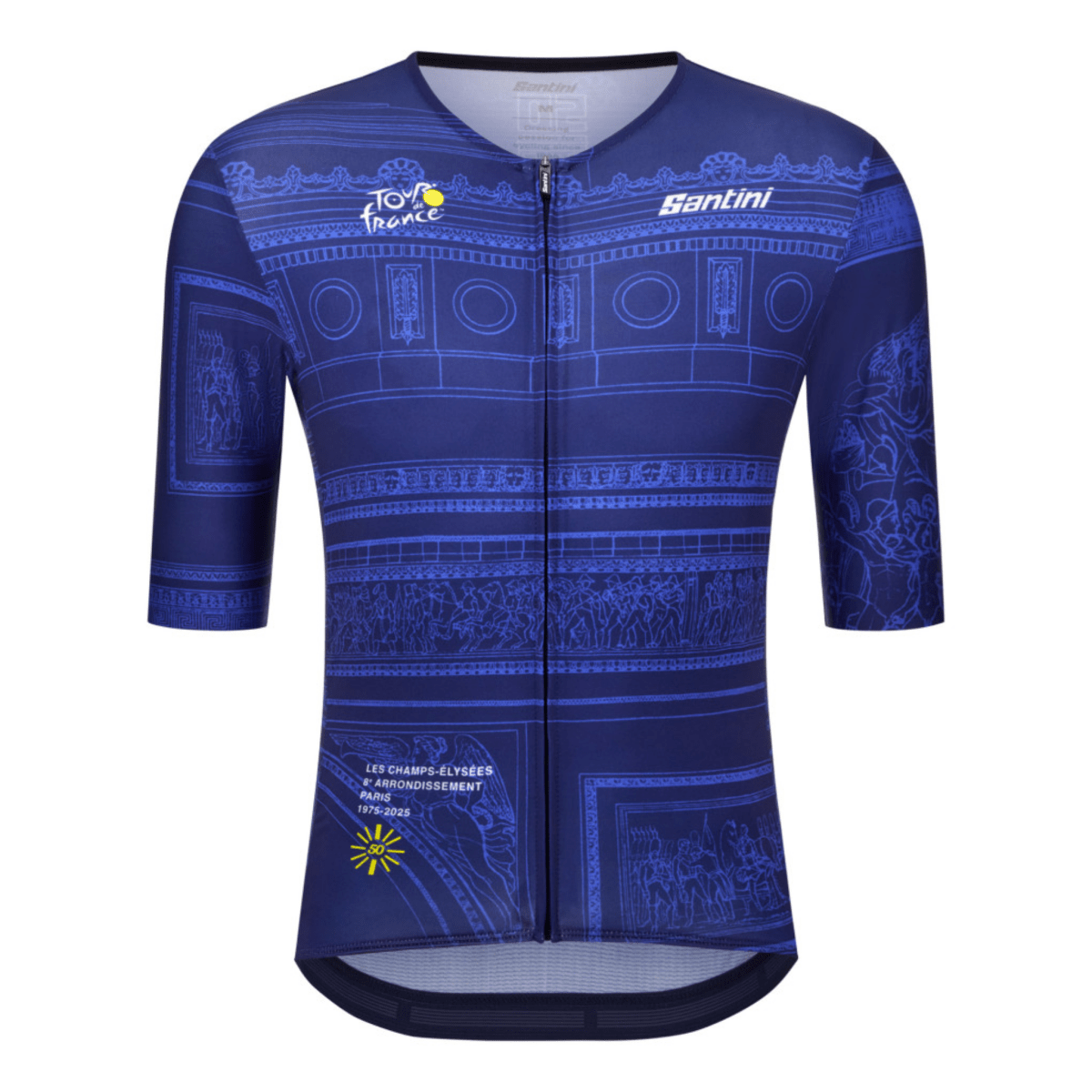 Santini TDF Arrivee Arc De Triomphe Unisex Jersey | The Bike Affair