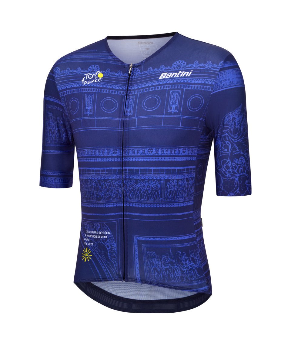 Santini TDF Arrivee Arc De Triomphe Unisex Jersey | The Bike Affair