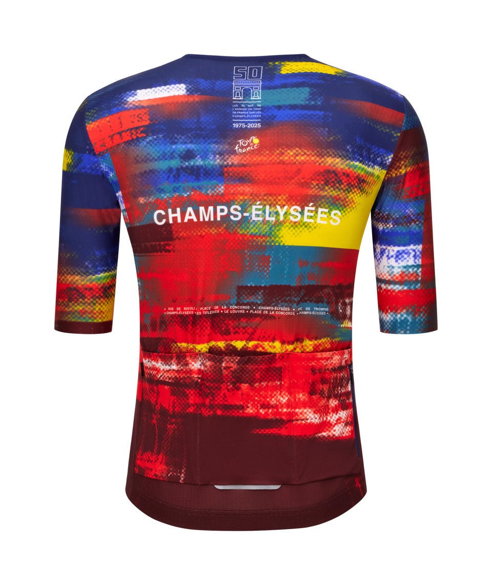 Santini TDF Arrivee Dash Unisex Jersey | The Bike Affair