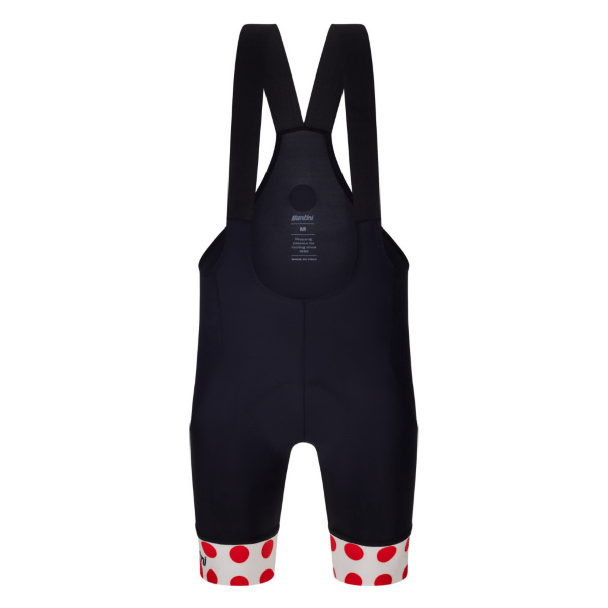 Santini TDF KOM Leader Polka Dot Bibshorts | The Bike Affair