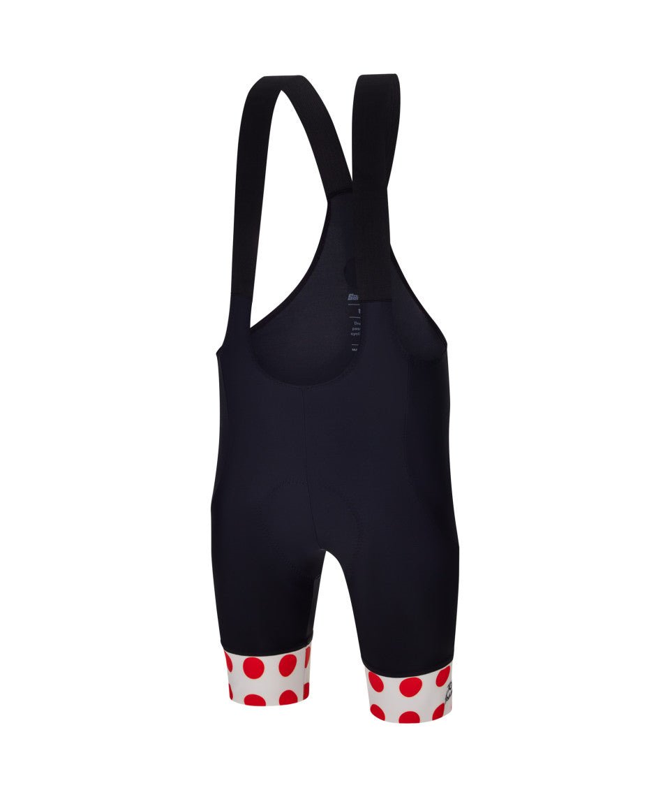 Santini TDF KOM Leader Polka Dot Bibshorts | The Bike Affair