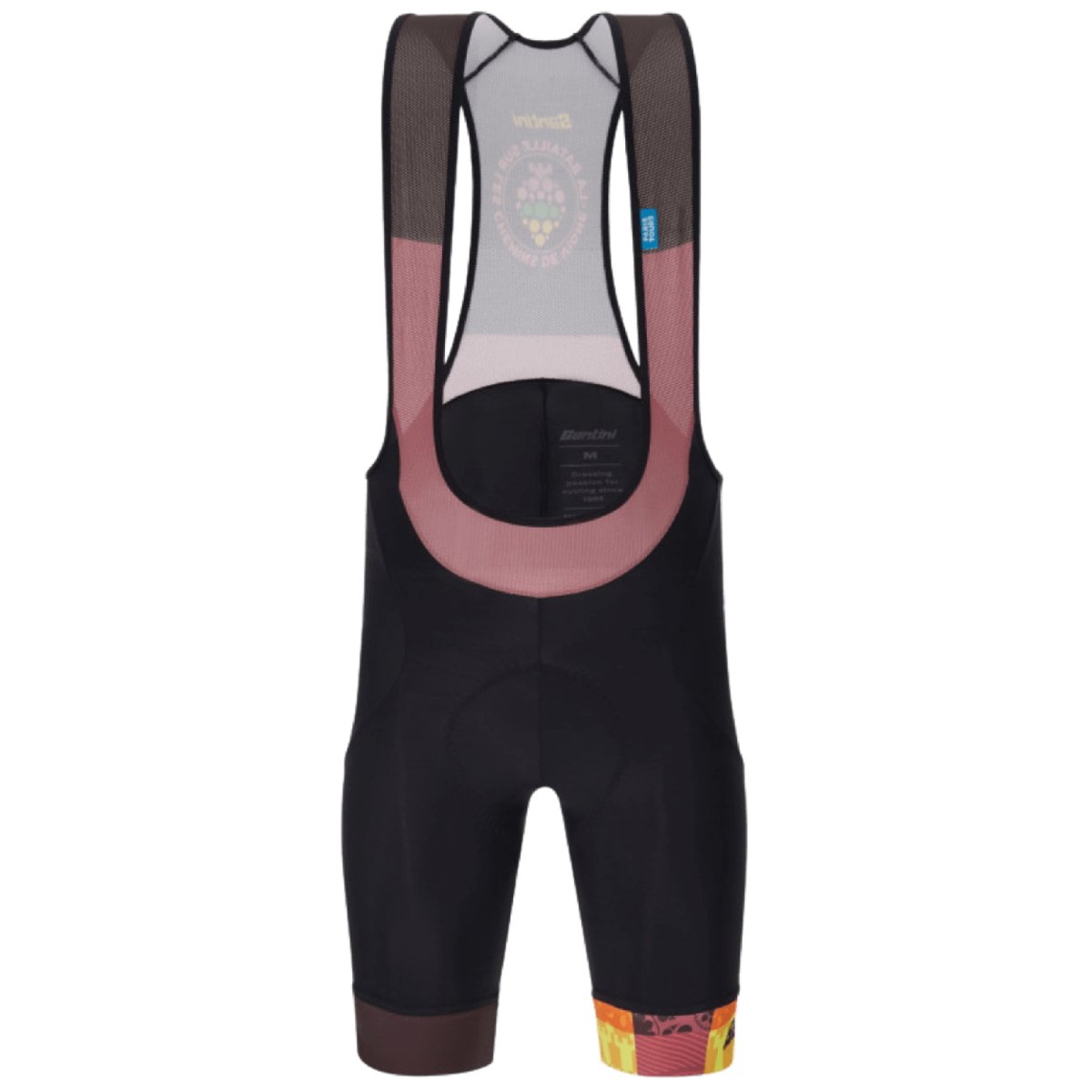 Santini TDF Paris Tours Bibshort | The Bike Affair
