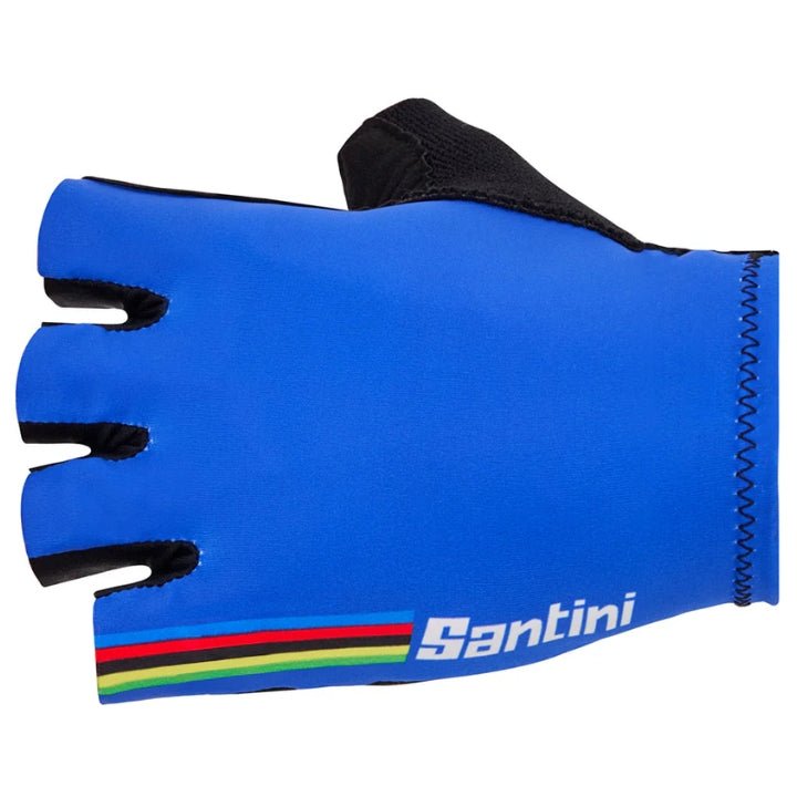 Santini UCI Official Rainbow Gloves 2023 | The Bike Affair