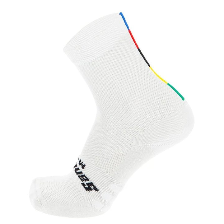 Santini UCI Official Rainbow Socks | The Bike Affair