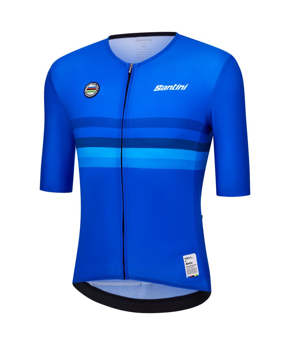 Santini UCI Official World Champion Nations Line Unisex Jersey - Italy | The Bike Affair