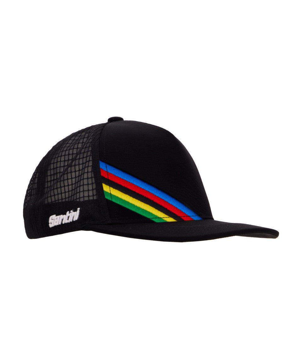 Santini UCI Official World Champion Trucker Cap | The Bike Affair