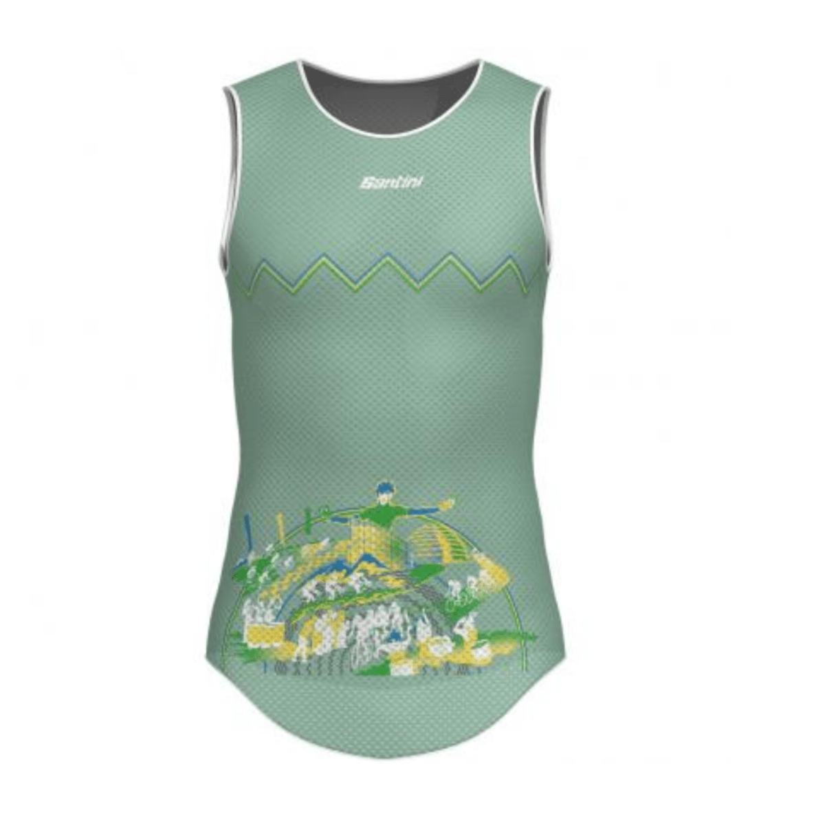 Santini UCI Road World Championship Baselayer - Kigali | The Bike Affair