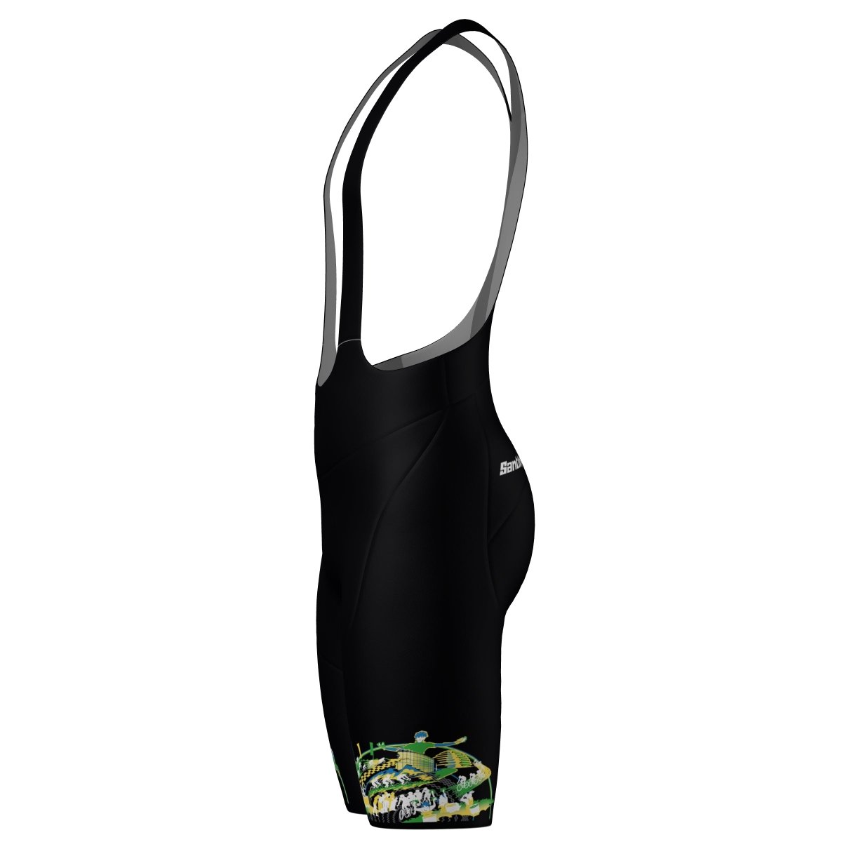 Santini UCI Road World Championships Kigali Bibshorts | The Bike Affair