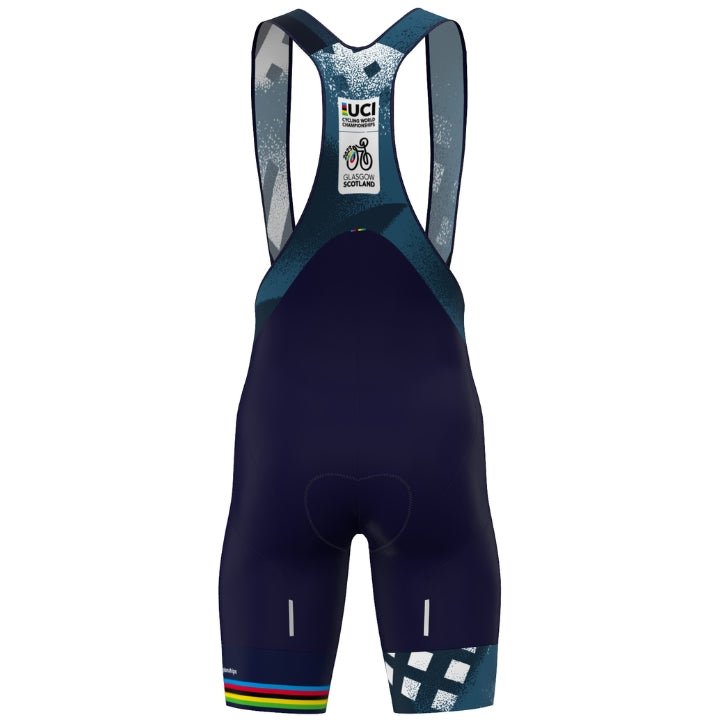Santini UCI World Championships City Grid Bibshorts | The Bike Affair