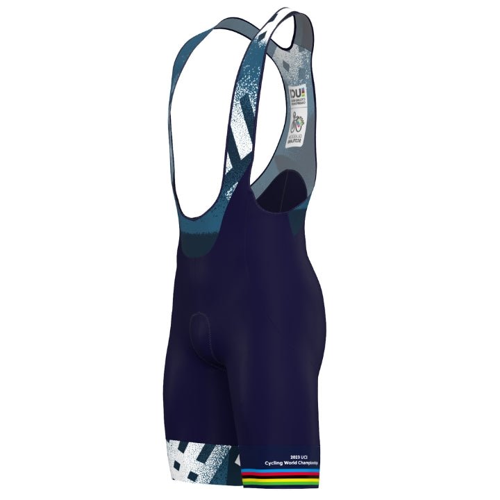 Santini UCI World Championships City Grid Bibshorts | The Bike Affair