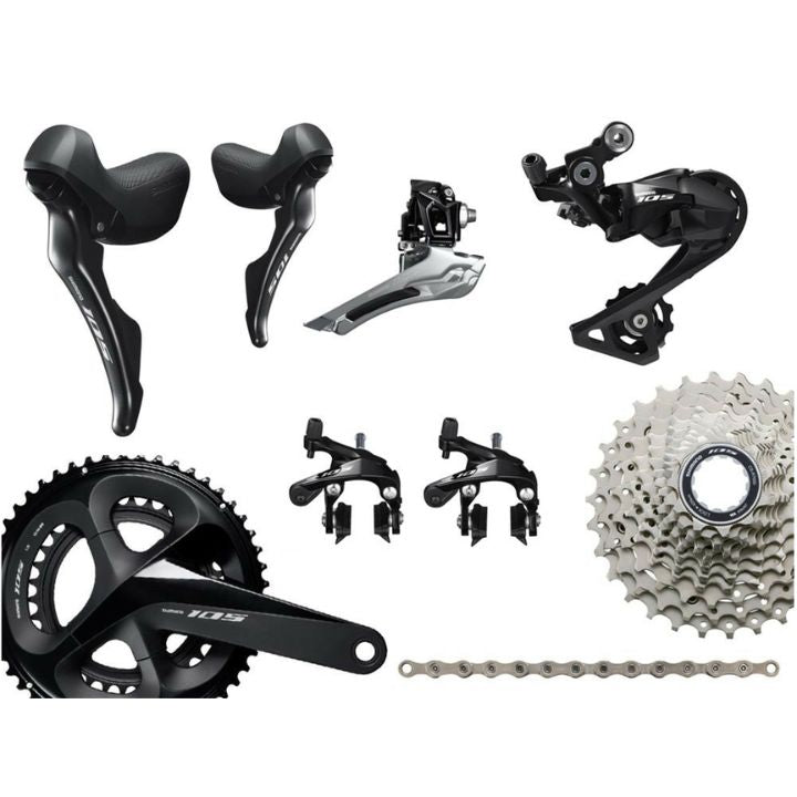 Shimano 105 R7000 2x11 Rim Brake Groupset | The Bike Affair