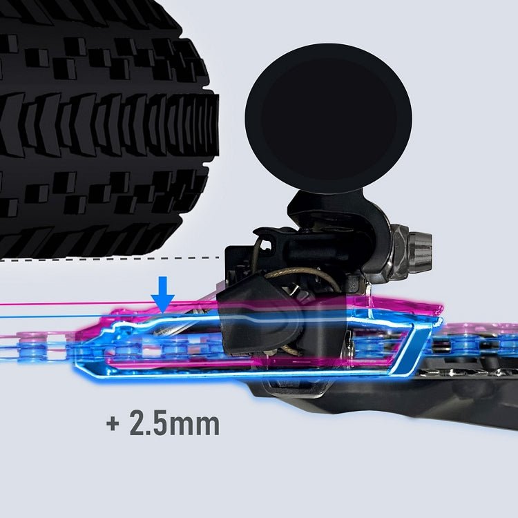 Shimano Cues FD - U6030 - F Down - Swing 2x9/10 - Speed Front Derailleur | The Bike Affair