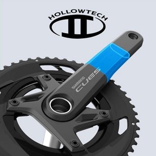 Shimano Cues Hollowtech II FC - U6040 - 2 9/10 - Speed Front Chainwheel | The Bike Affair