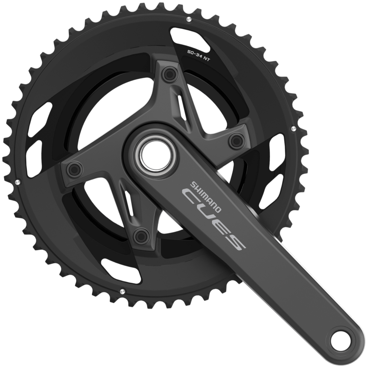 Shimano Cues Hollowtech II FC - U6040 - 2 9/10 - Speed Front Chainwheel | The Bike Affair