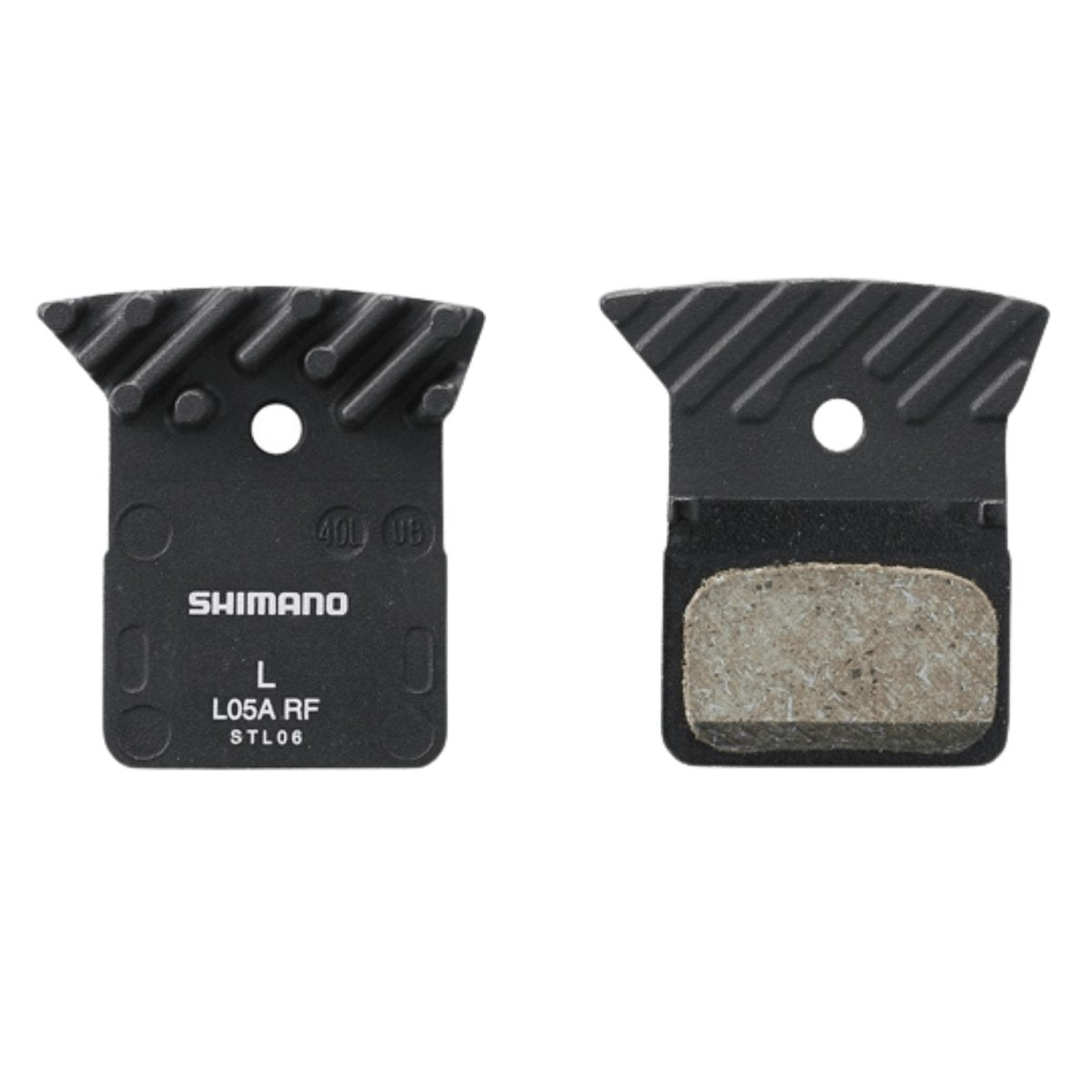 Shimano Deore XT L05A-RF Resin w/Fin & Spring Disc Brake Pad | The Bike Affair