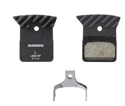Shimano Deore XT L05A-RF Resin w/Fin & Spring Disc Brake Pad | The Bike Affair