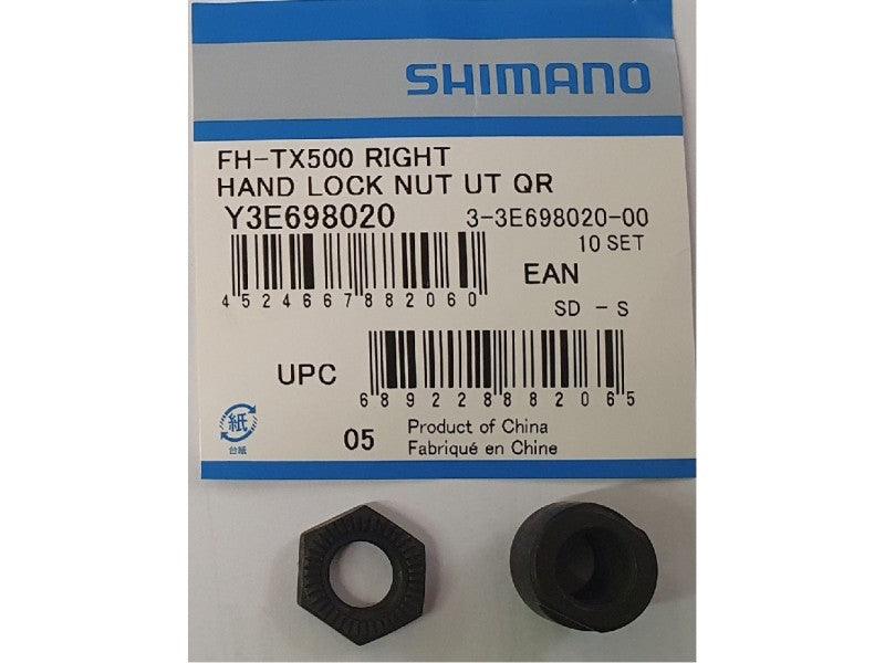 Shimano FH - TX500 QR Right Hand Lock Nut Unit | The Bike Affair
