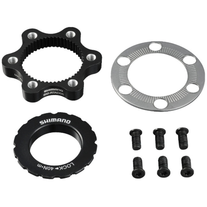 Shimano SM - RTAD05 Disc Brake Rotor Adapter (6 - bolt rotor to Center Lock hub) | The Bike Affair