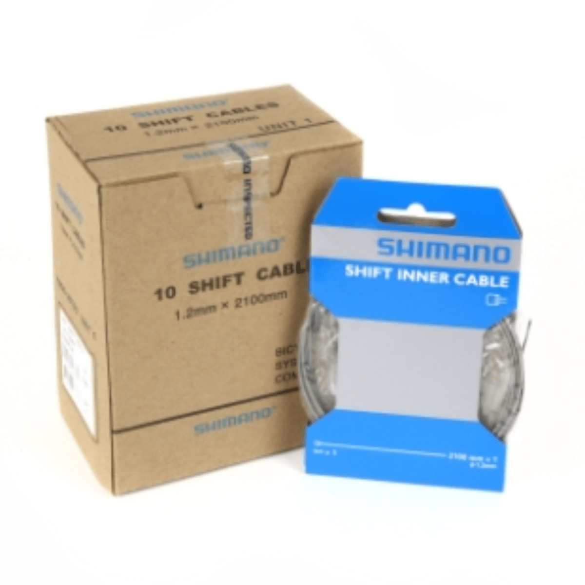 Shimano Standard Steel Inner Cable 1.2X2100mm | The Bike Affair