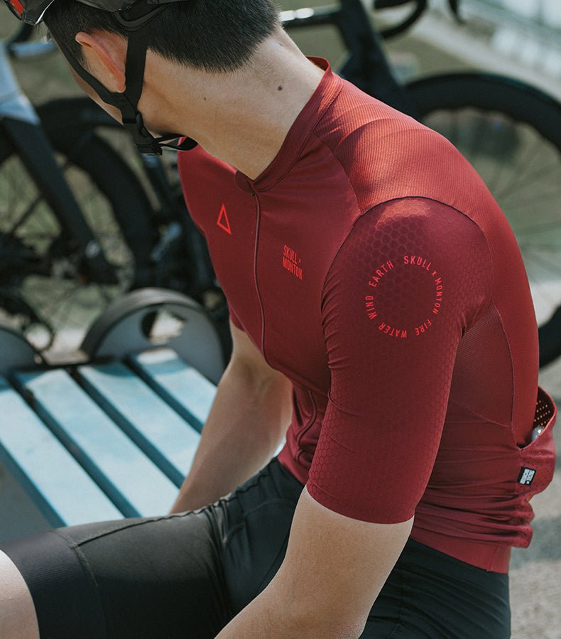 Skull Monton Fire Mens Jersey | The Bike Affair