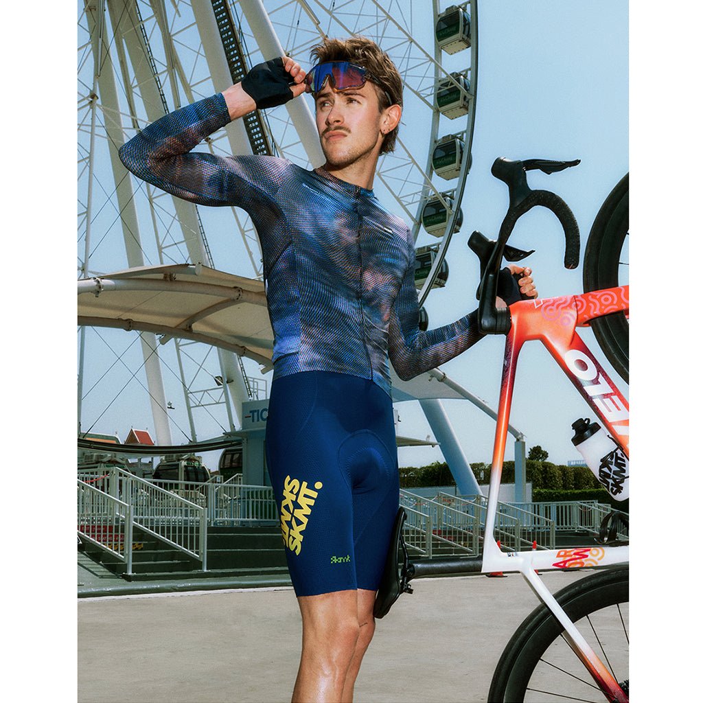Skull Monton Flux Block Bibshorts | The Bike Affair