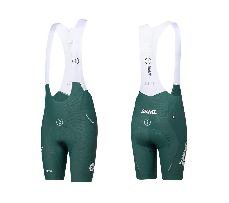 Skull Monton Flux Block Bibshorts | The Bike Affair