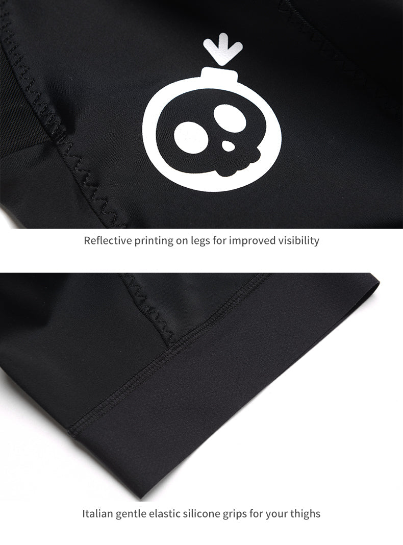 Skull Monton SKxMT Cycling Bibshorts | The Bike Affair