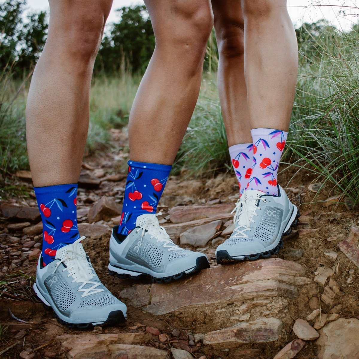 Sox Cherry Pink Casual Crew Socks | The Bike Affair