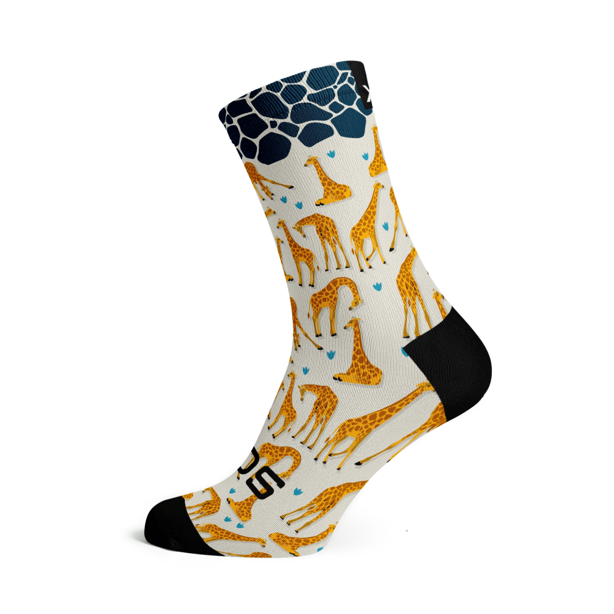 Sox Giraffe Casual Crew Socks | The Bike Affair