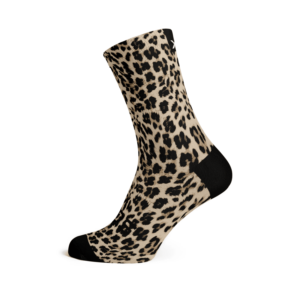 Sox Golden Leopard Casual Crew Socks | The Bike Affair