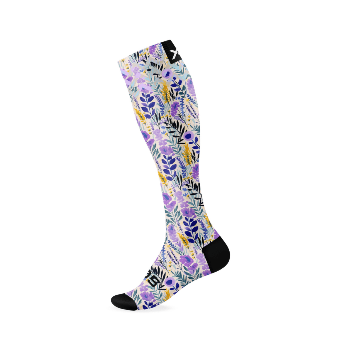 Sox Lavender Fields Equestrian Knee High Socks | The Bike Affair