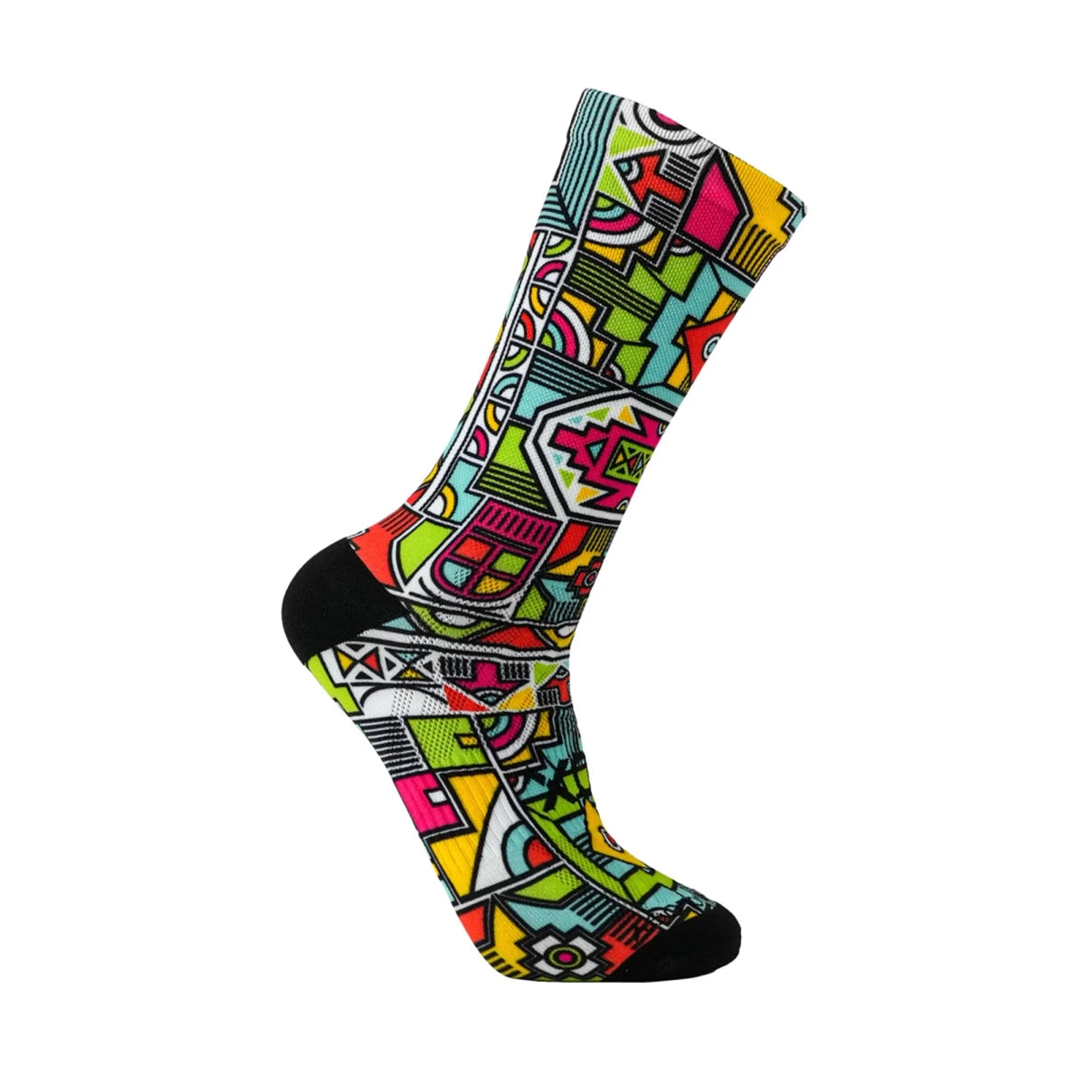 Sox Ndebele 2.0 Heritage Crew Socks | The Bike Affair