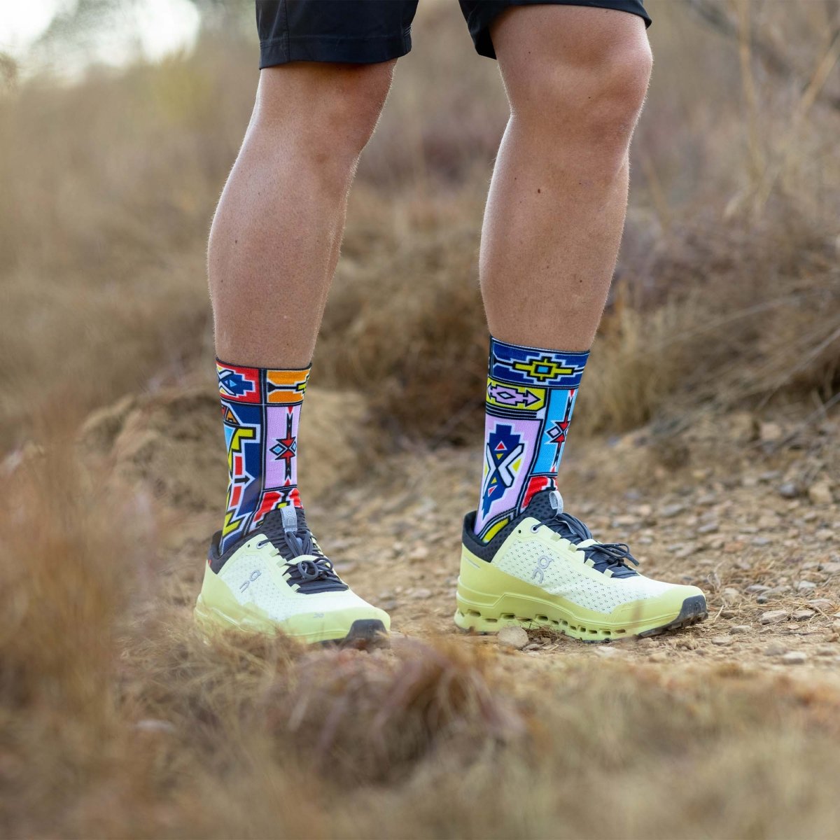 Sox Ndebele Heritage Crew Socks | The Bike Affair