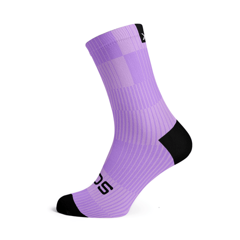 Sox Slight Lilac Minimalist Crew Socks | The Bike Affair