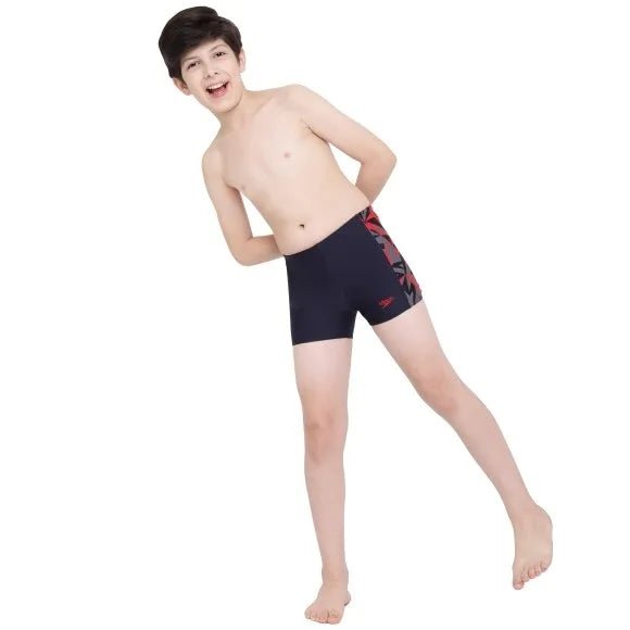 Speedo Sports Logo Panel Kids Aquashort | The Bike Affair