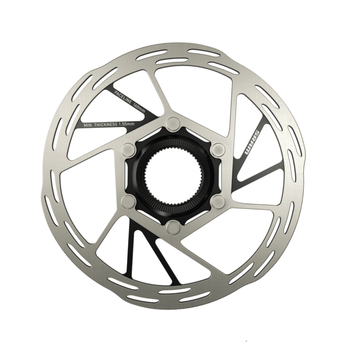 SRAM Paceline Centerlock Rounded A2 Rotor with Lockring | The Bike Affair