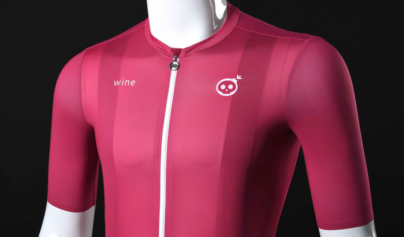 Skull Monton Wine Jersey