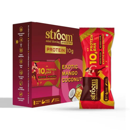 Stroom Centre Filled Protein Bars 10g | The Bike Affair