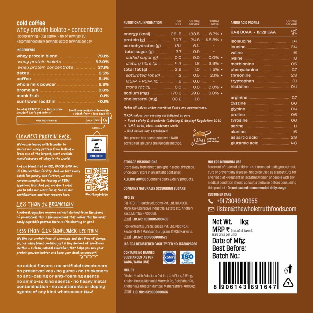 The Whole Truth 24g Protein Range | The Bike Affair