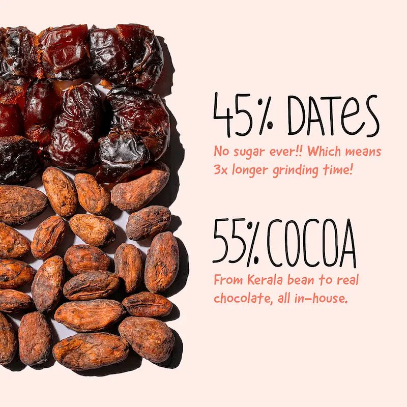 The Whole Truth Dark Chocolate Bars Sweetened with Dates | The Bike Affair