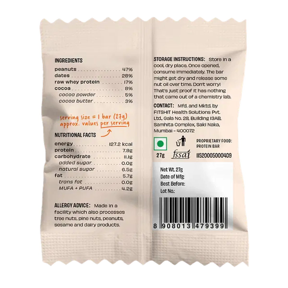 The Whole Truth Mini Protein Bars Everyone Party - Pack of 8 | The Bike Affair