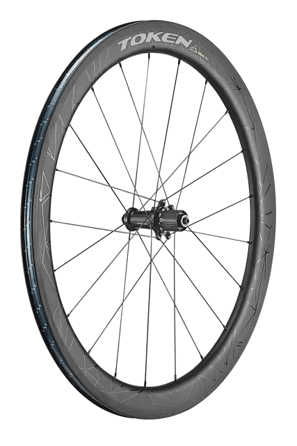 Token Konax Pro 52mm Clincher SRAM/Shimano Full Carbon Rim Brake 11/12 Speed Wheelset | The Bike Affair