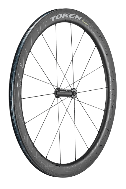 Token Konax Pro 52mm Clincher SRAM/Shimano Full Carbon Rim Brake 11/12 Speed Wheelset | The Bike Affair