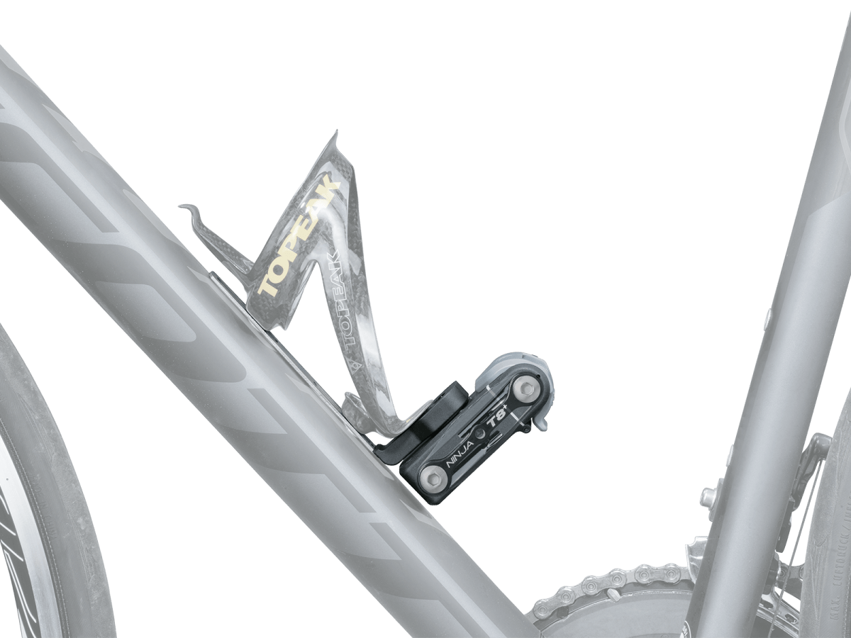 Topeak Ninja T Road Bottle Cage Mount with T8+ Mini Tool | The Bike Affair