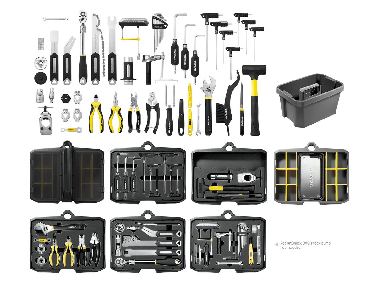 Topeak Presentation Pro Trolley Tool Station | The Bike Affair