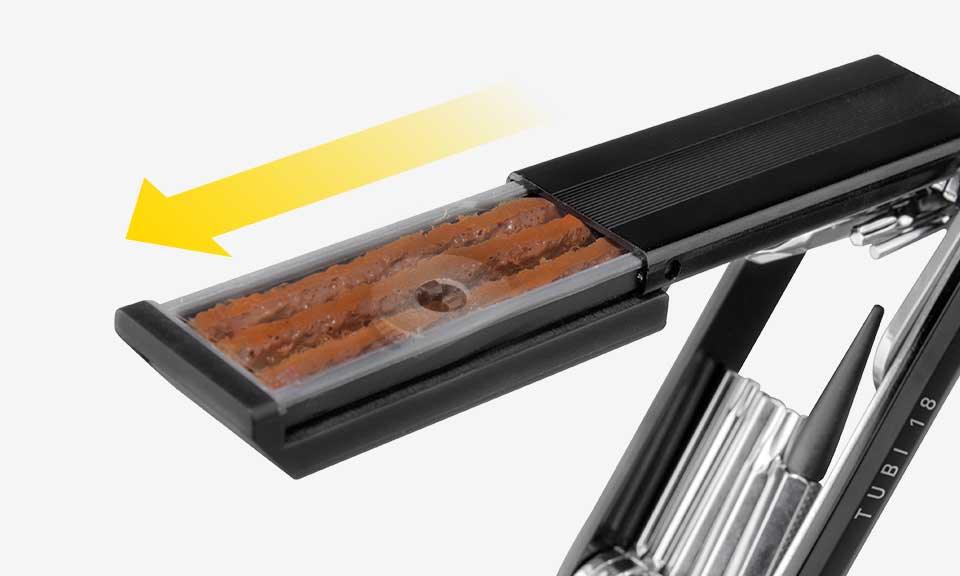 Topeak Tubi 18 with Tool Bag Minitool | The Bike Affair