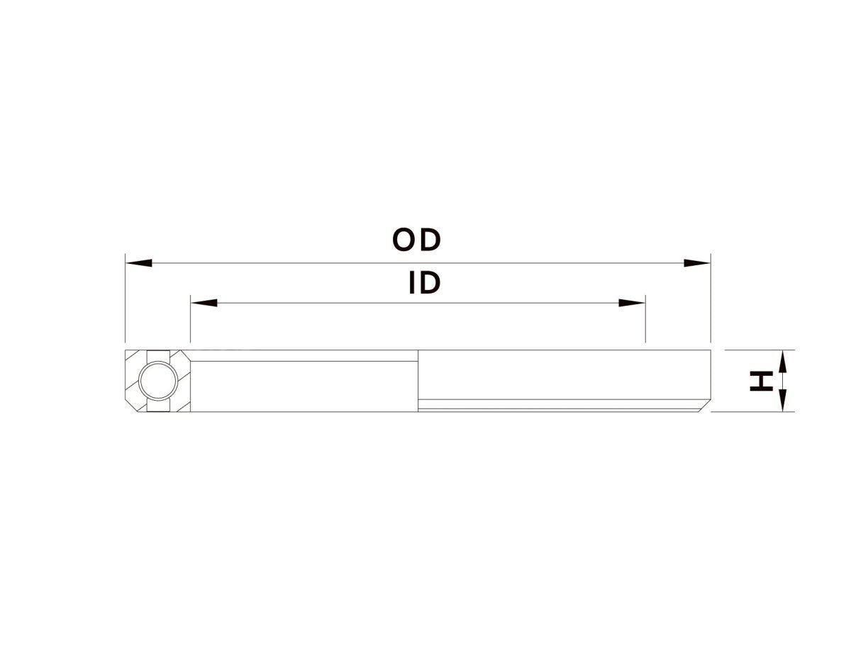 Tripeak #17287 High Precision Steel Hub Bearing (ABEC3)(17X28X7mm) | The Bike Affair